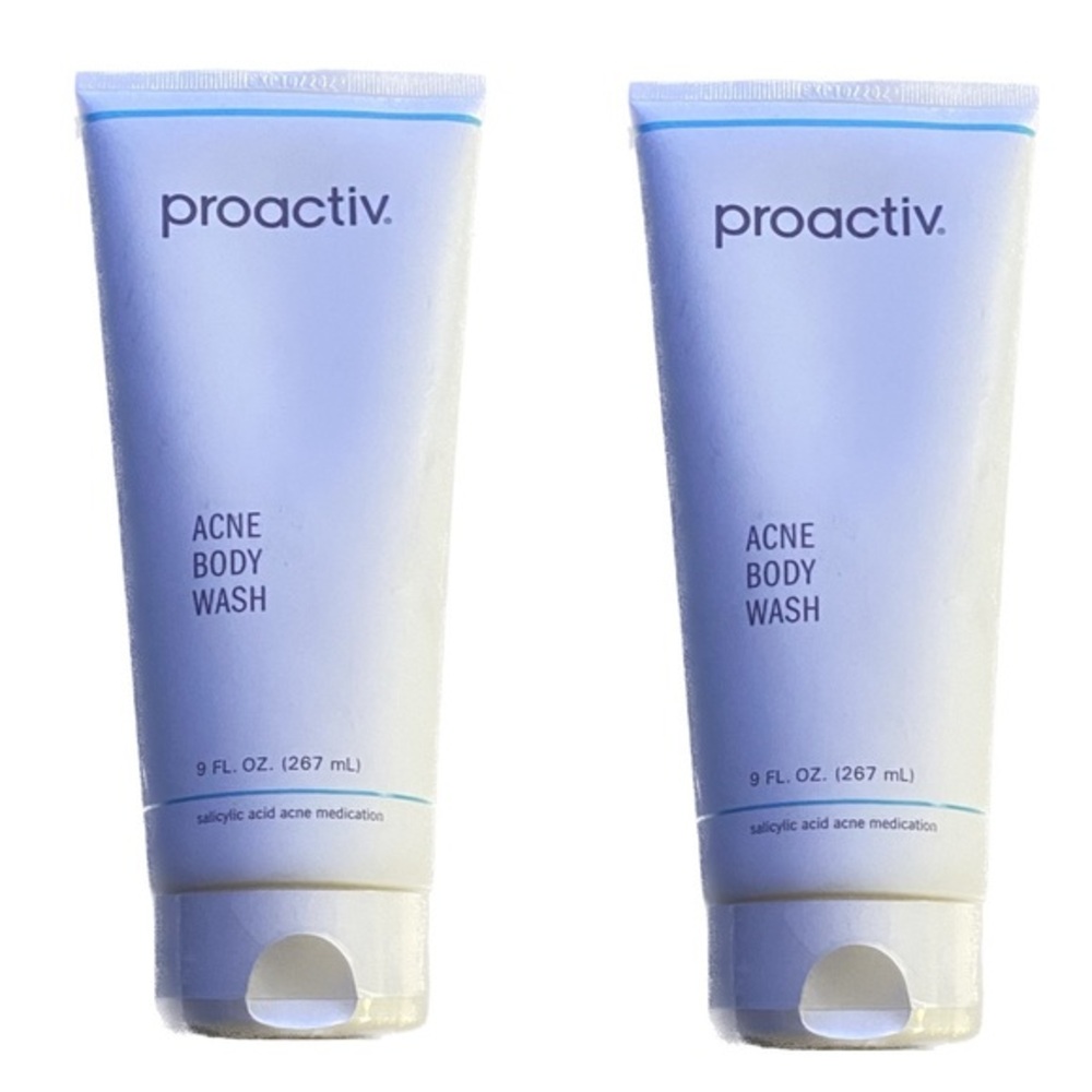 proactiv ACNE BODY WASH lot of 2
9 FL OZ (267 mL) salicylic acid acne medication